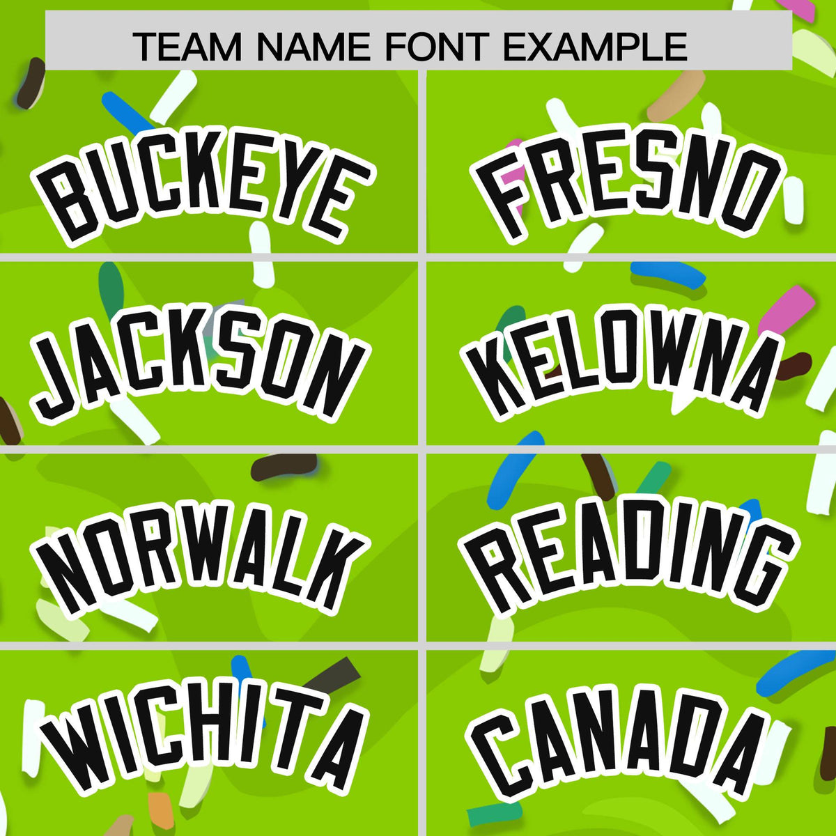 Custom Neon Green Ice Cream Cone Graffiti Pattern Fashion Authentic Baseball Jersey| KXKSHOP