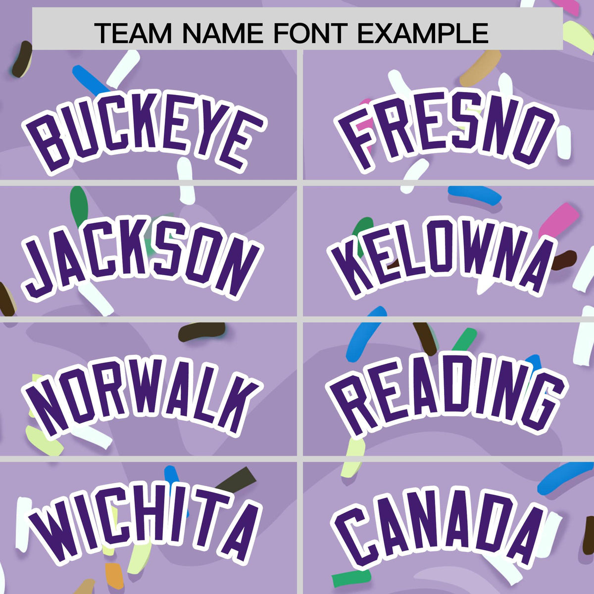 Custom Light Purple Ice Cream Cone Graffiti Pattern Fashion Authentic Baseball Jersey| KXKSHOP