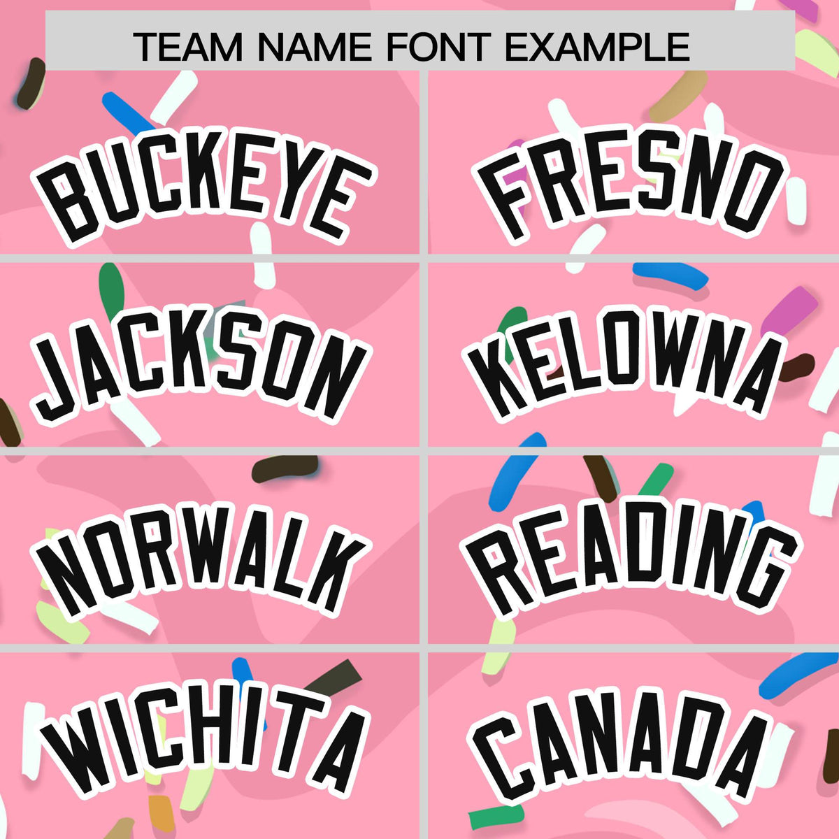 Custom Light Pink Ice Cream Cone Graffiti Pattern Fashion Authentic Baseball Jersey| KXKSHOP