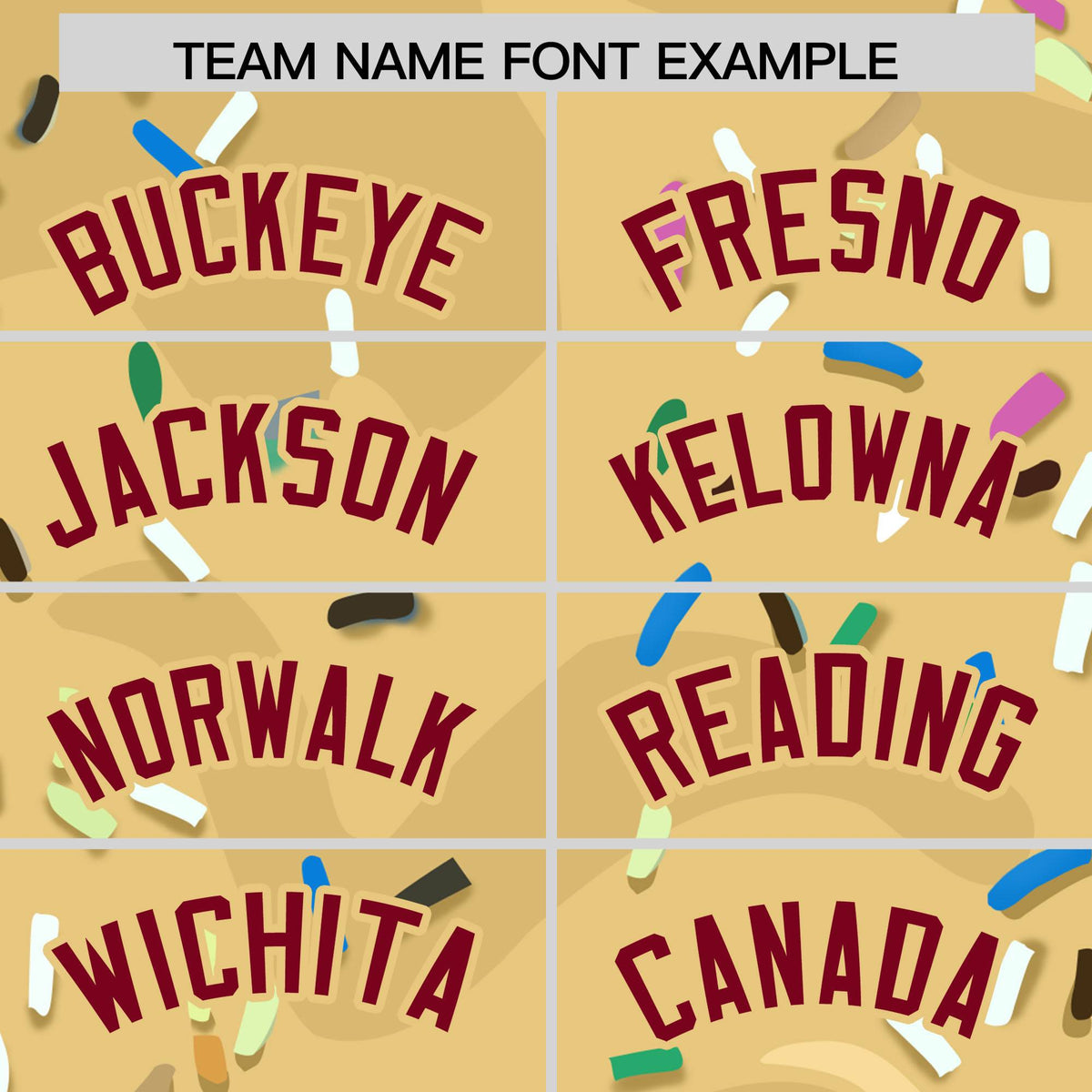 Custom Khaki Ice Cream Cone Graffiti Pattern Fashion Authentic Baseball Jersey| KXKSHOP