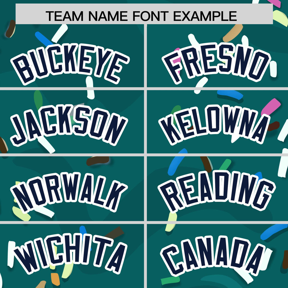 Custom Aqua Ice Cream Cone Graffiti Pattern Fashion Authentic Baseball Jersey| KXKSHOP