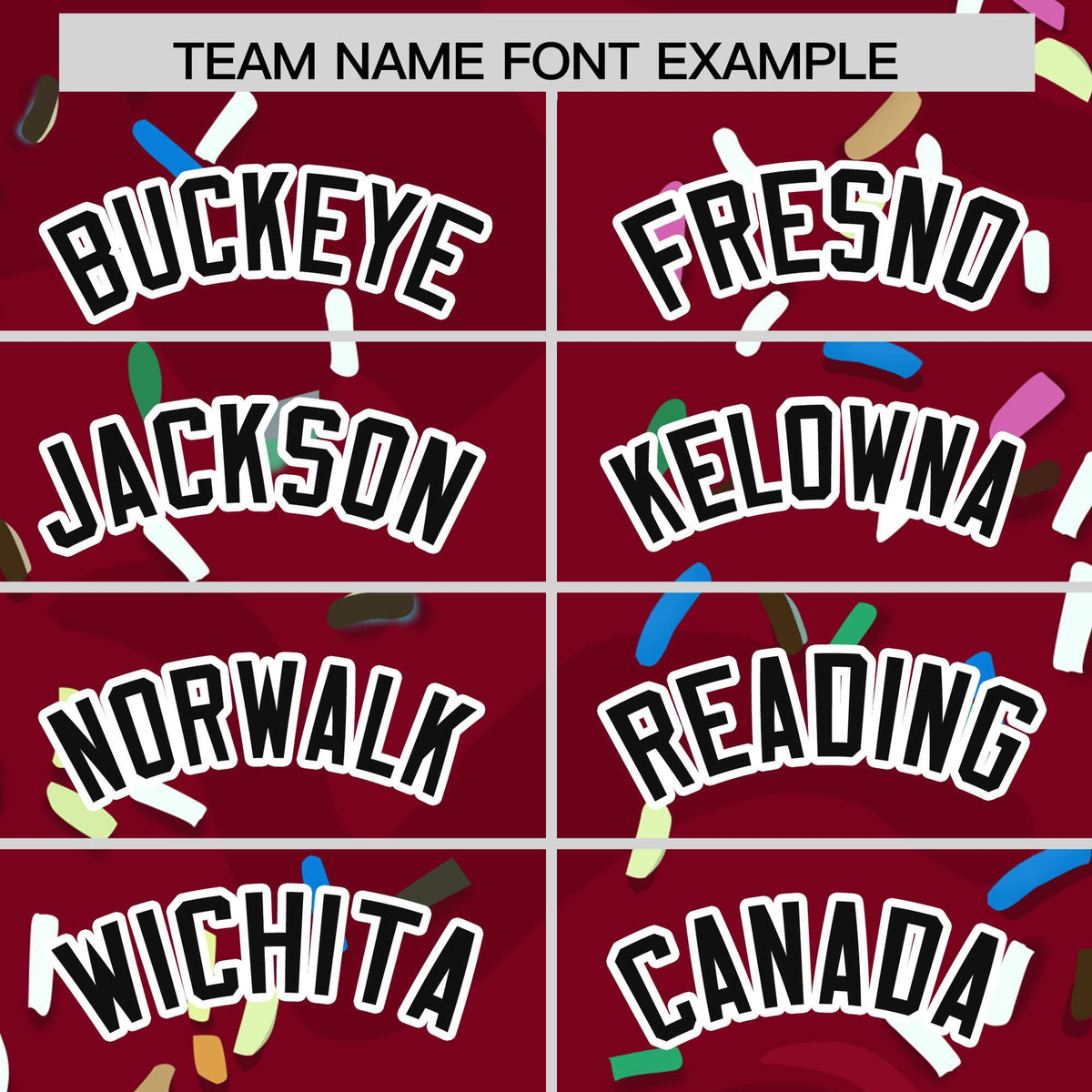 Custom Crimson Ice Cream Cone Graffiti Pattern Fashion Authentic Baseball Jersey| KXKSHOP