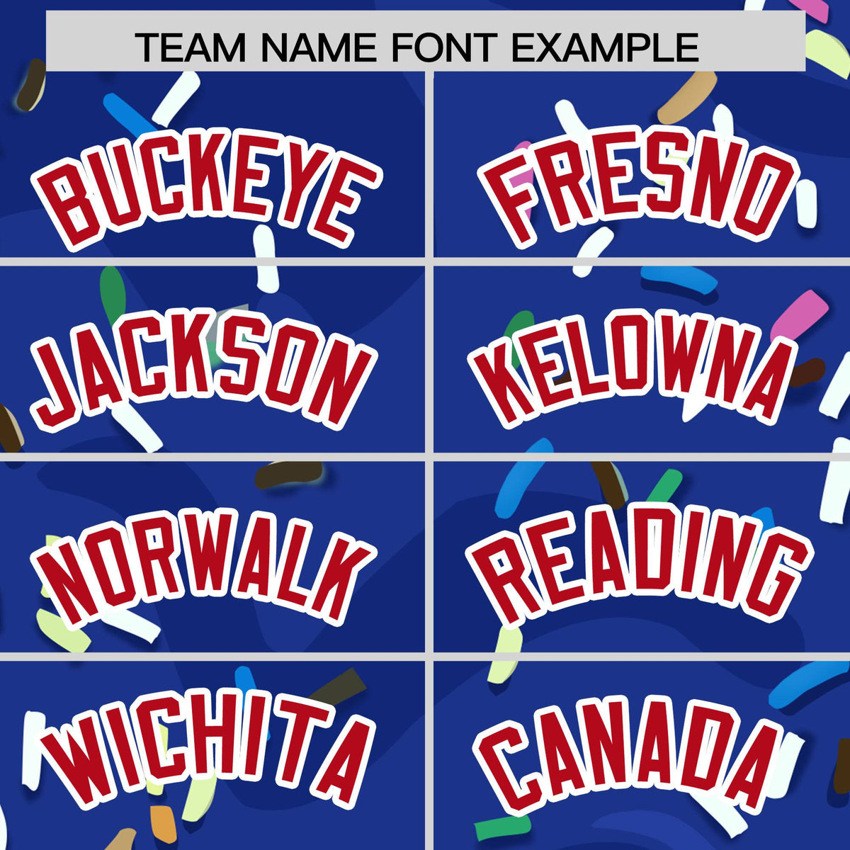 Custom Royal Ice Cream Cone Graffiti Pattern Fashion Authentic Baseball Jersey| KXKSHOP