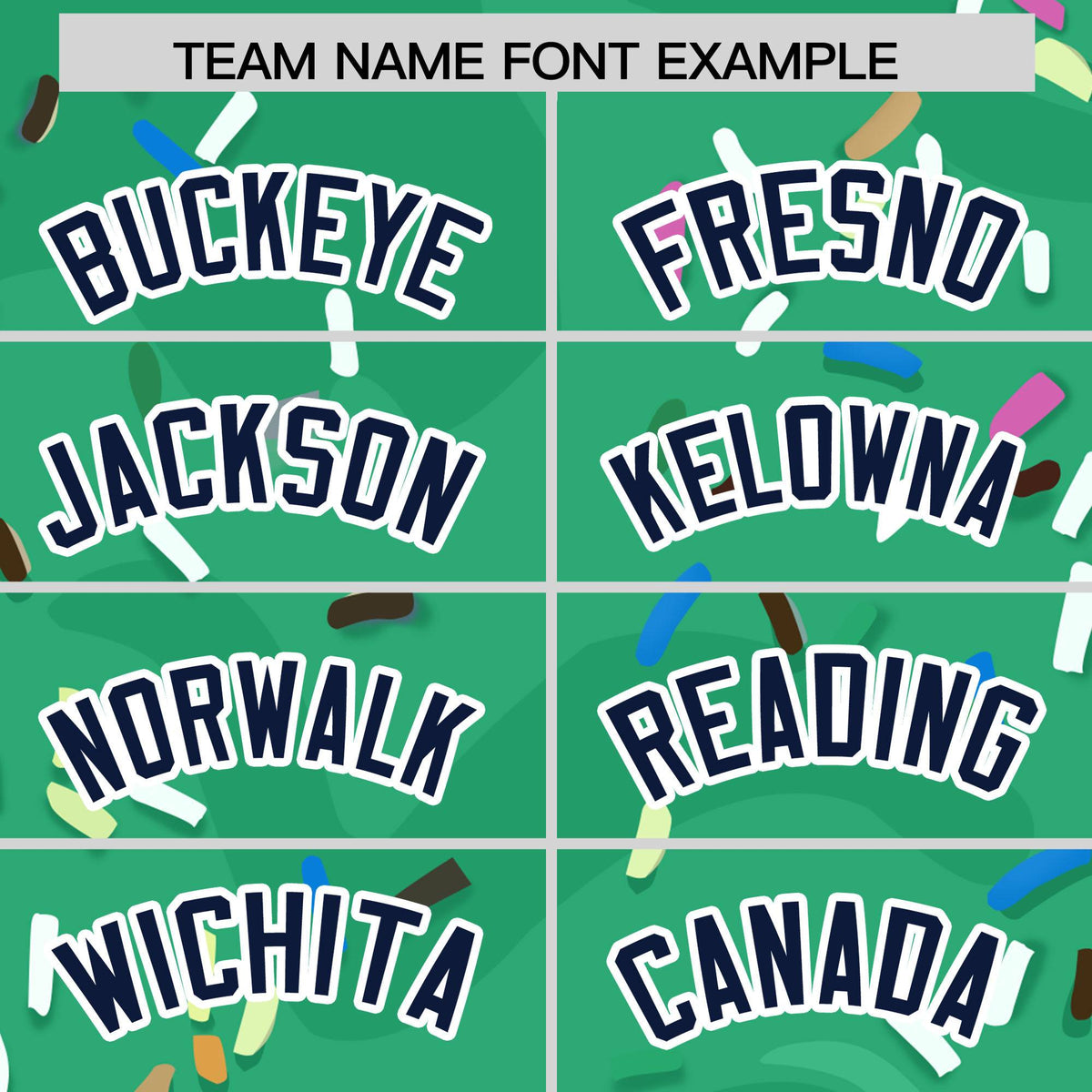 Custom Brilliant Green Ice Cream Cone Graffiti Pattern Fashion Authentic Baseball Jersey| KXKSHOP