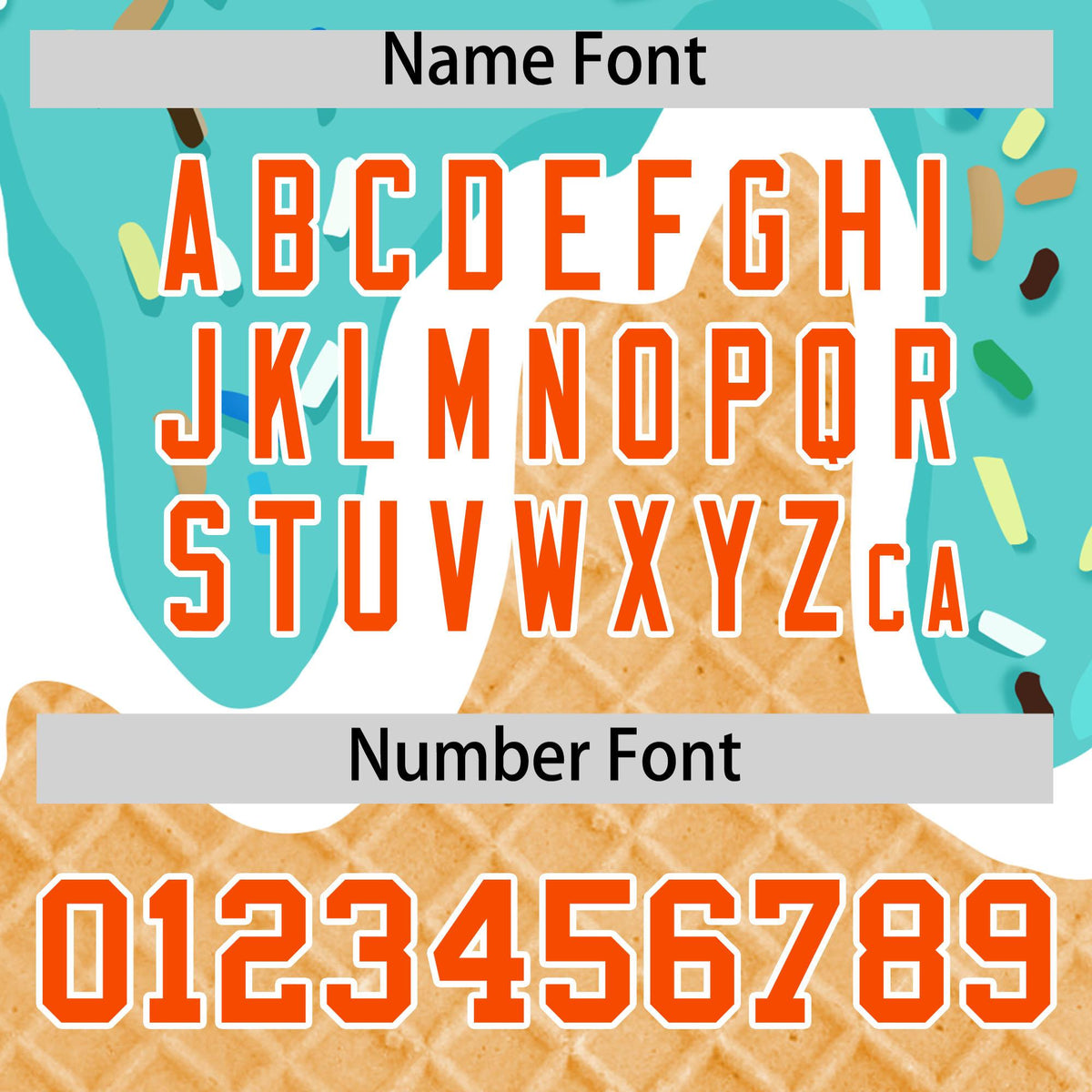 Custom Bright Green Ice Cream Cone Graffiti Pattern Fashion Authentic Baseball Jersey| KXKSHOP