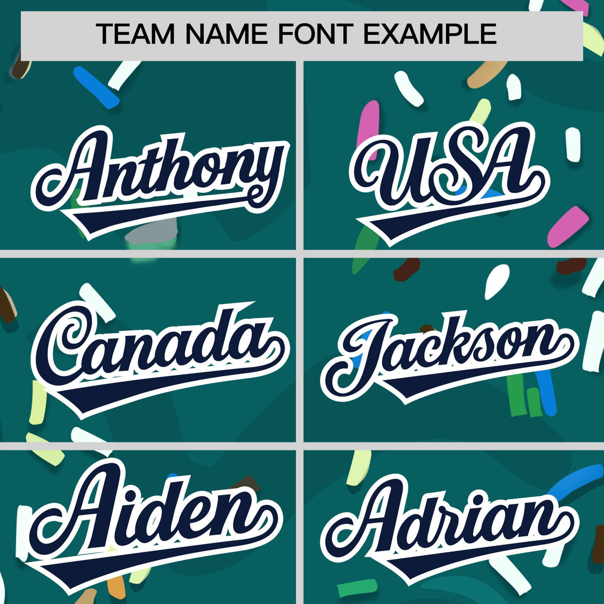 Custom Aqua Ice Cream Cone Graffiti Pattern Fashion Authentic Baseball Jersey| KXKSHOP