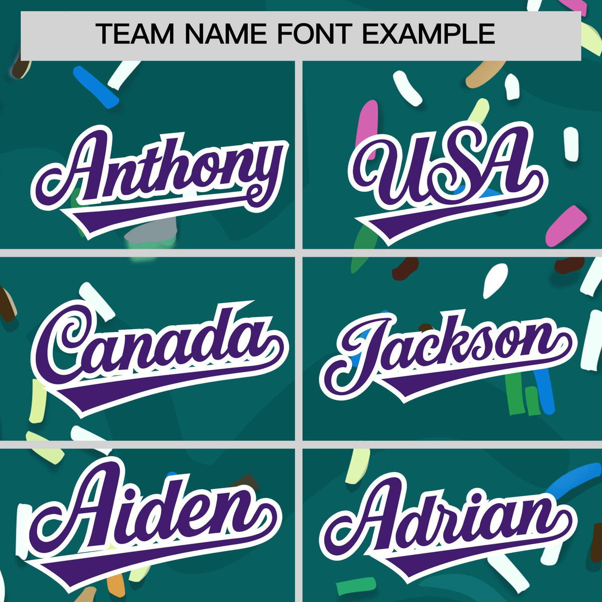 Custom Aqua Ice Cream Cone Graffiti Pattern Fashion Authentic Baseball Jersey| KXKSHOP