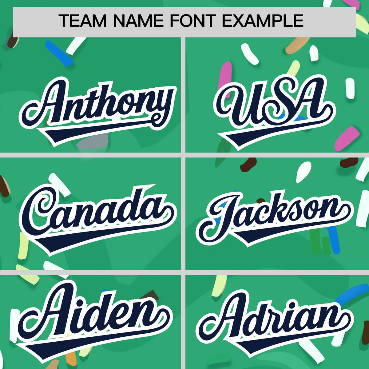 Custom Brilliant Green Ice Cream Cone Graffiti Pattern Fashion Authentic Baseball Jersey| KXKSHOP