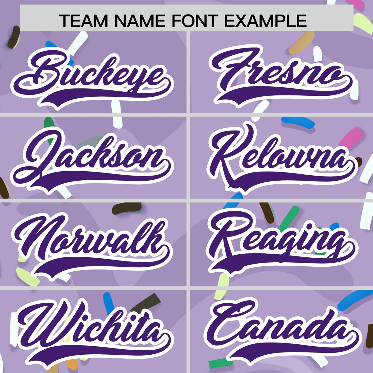 Custom Light Purple Ice Cream Cone Graffiti Pattern Fashion Authentic Baseball Jersey| KXKSHOP