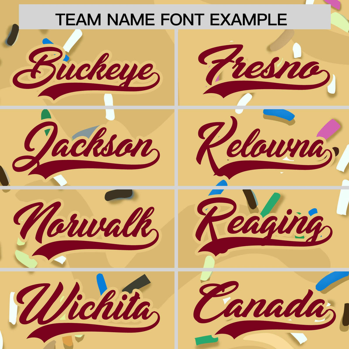 Custom Khaki Ice Cream Cone Graffiti Pattern Fashion Authentic Baseball Jersey| KXKSHOP