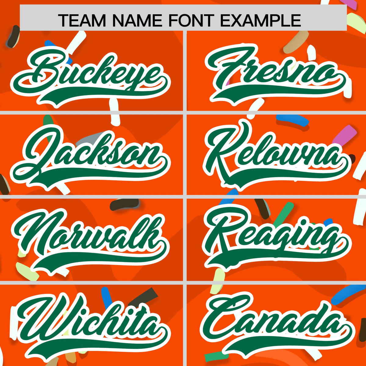 Custom Orange Ice Cream Cone Graffiti Pattern Fashion Authentic Baseball Jersey| KXKSHOP