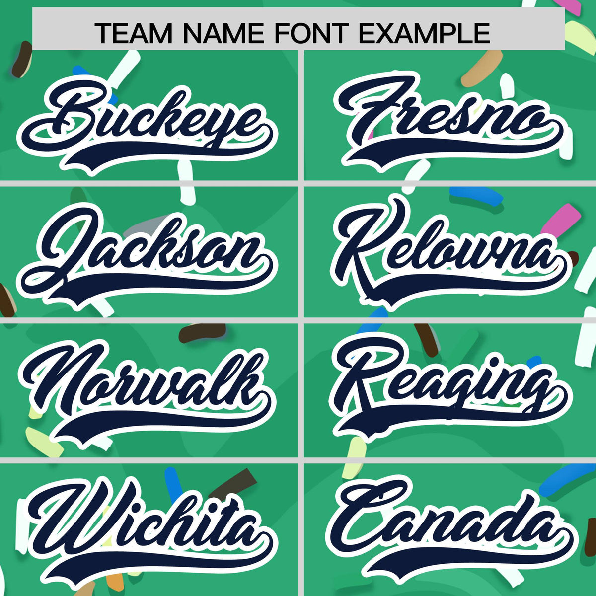 Custom Brilliant Green Ice Cream Cone Graffiti Pattern Fashion Authentic Baseball Jersey| KXKSHOP