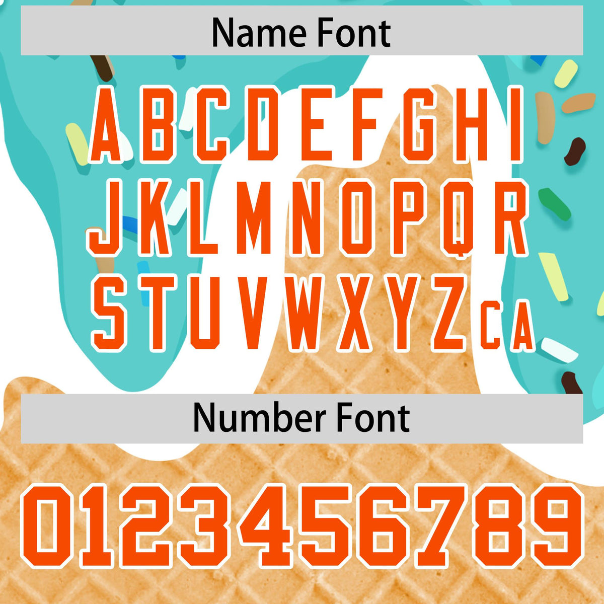 Custom Bright Green Ice Cream Cone Graffiti Pattern Fashion Authentic Baseball Jersey| KXKSHOP