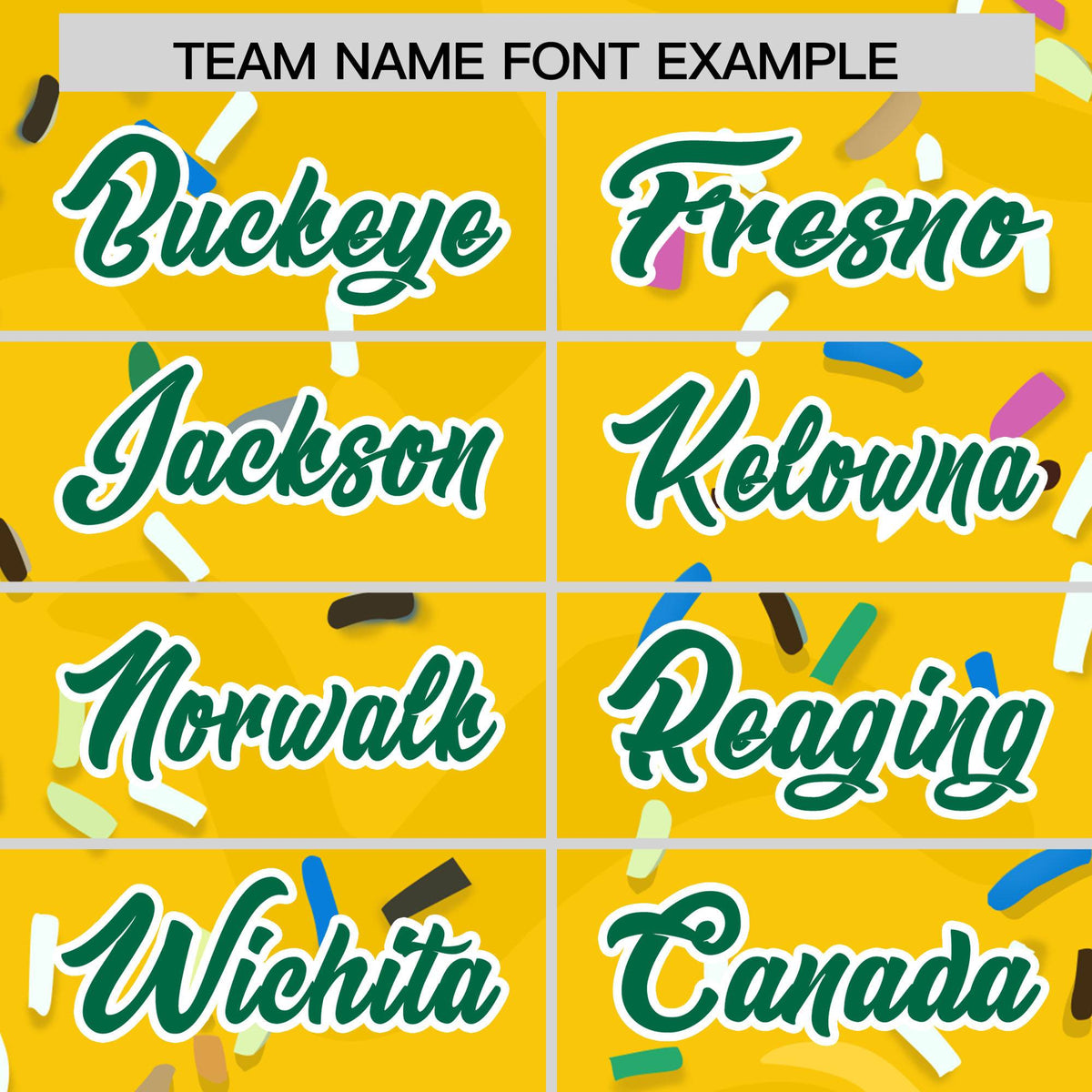 Custom Gold Ice Cream Cone Graffiti Pattern Fashion Authentic Baseball Jersey| KXKSHOP