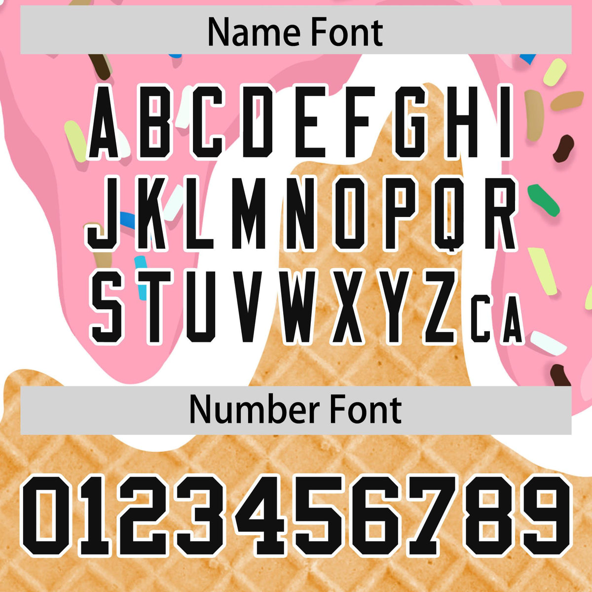 Custom Light Pink Ice Cream Cone Graffiti Pattern Fashion Authentic Baseball Jersey| KXKSHOP