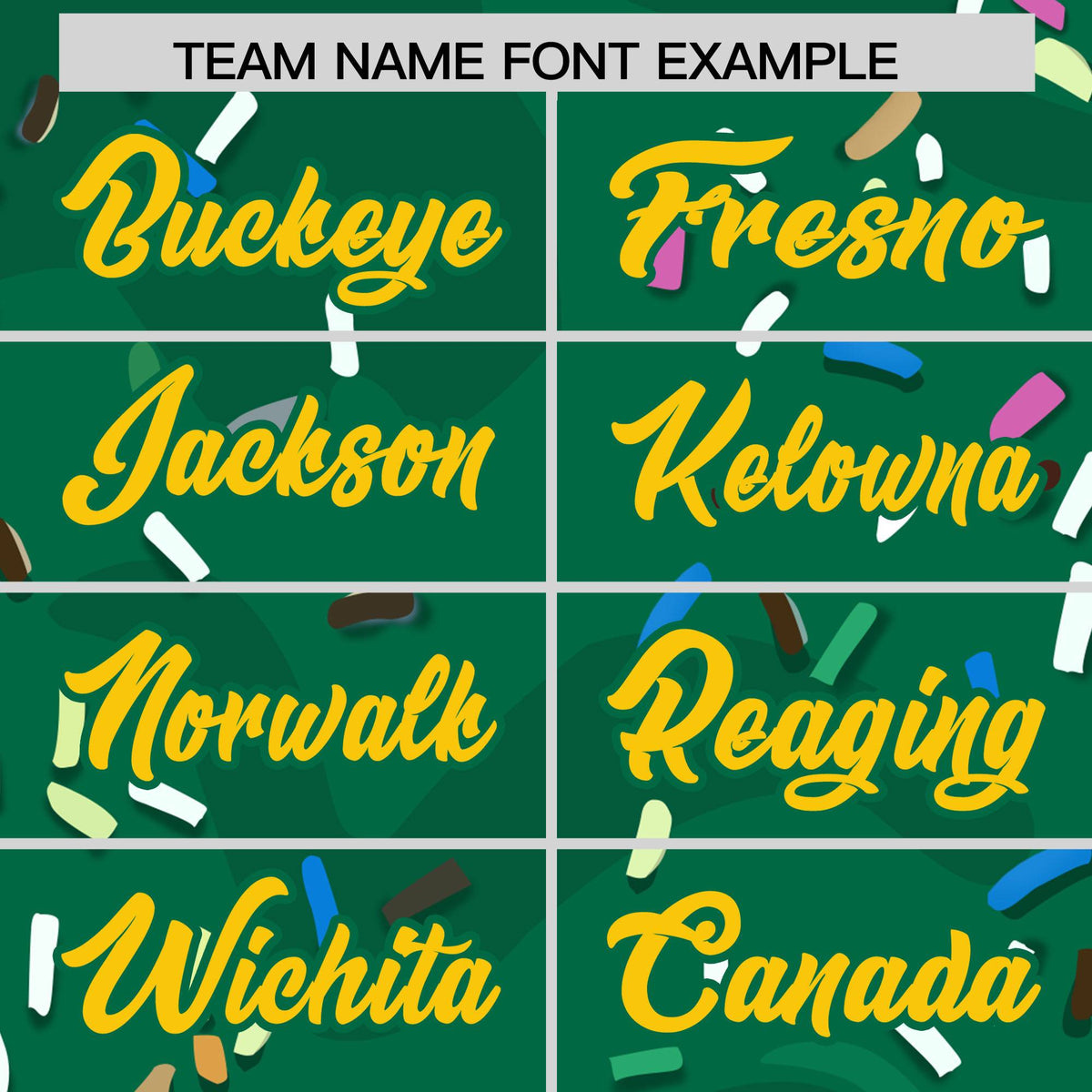 Custom Kelly Green Ice Cream Cone Graffiti Pattern Fashion Authentic Baseball Jersey| KXKSHOP