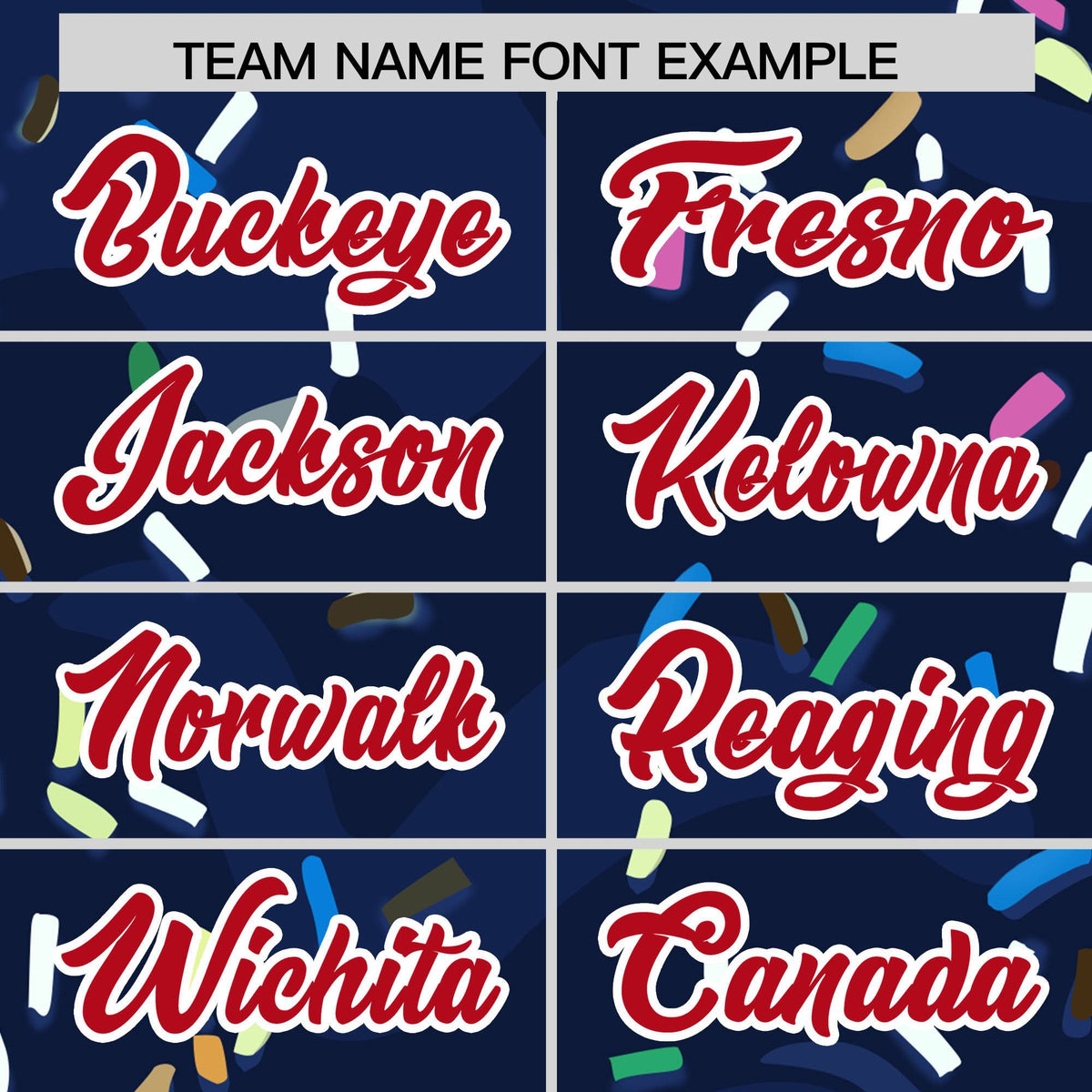 Custom Navy Ice Cream Cone Graffiti Pattern Fashion Authentic Baseball Jersey| KXKSHOP