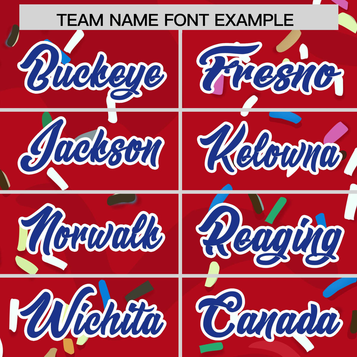 Custom Red Ice Cream Cone Graffiti Pattern Fashion Authentic Baseball Jersey| KXKSHOP