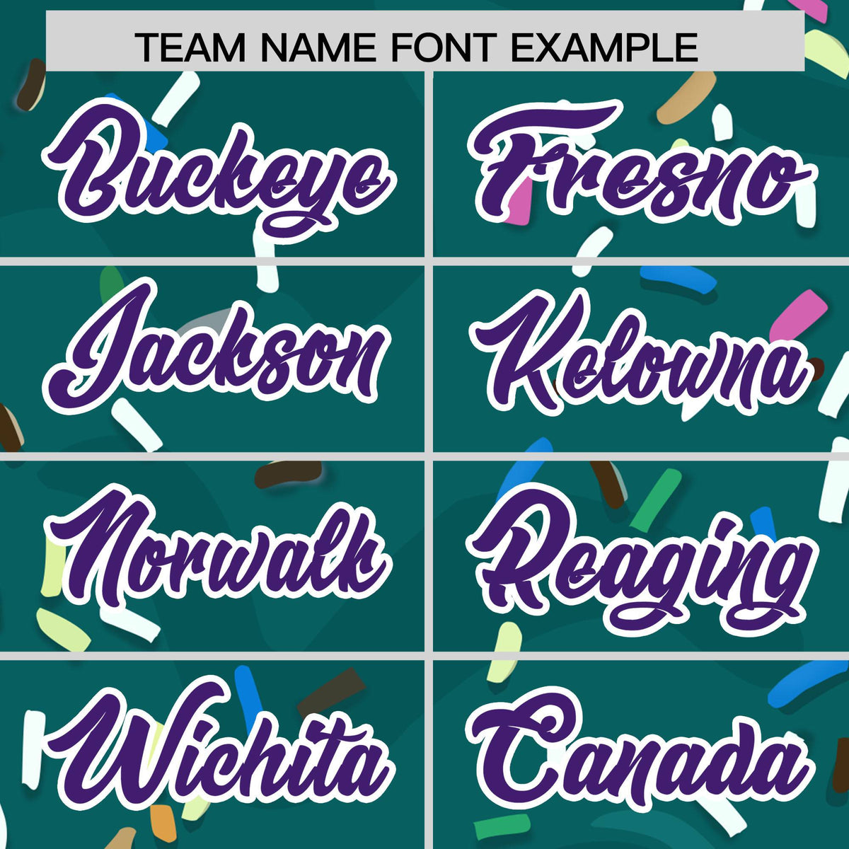 Custom Aqua Ice Cream Cone Graffiti Pattern Fashion Authentic Baseball Jersey| KXKSHOP