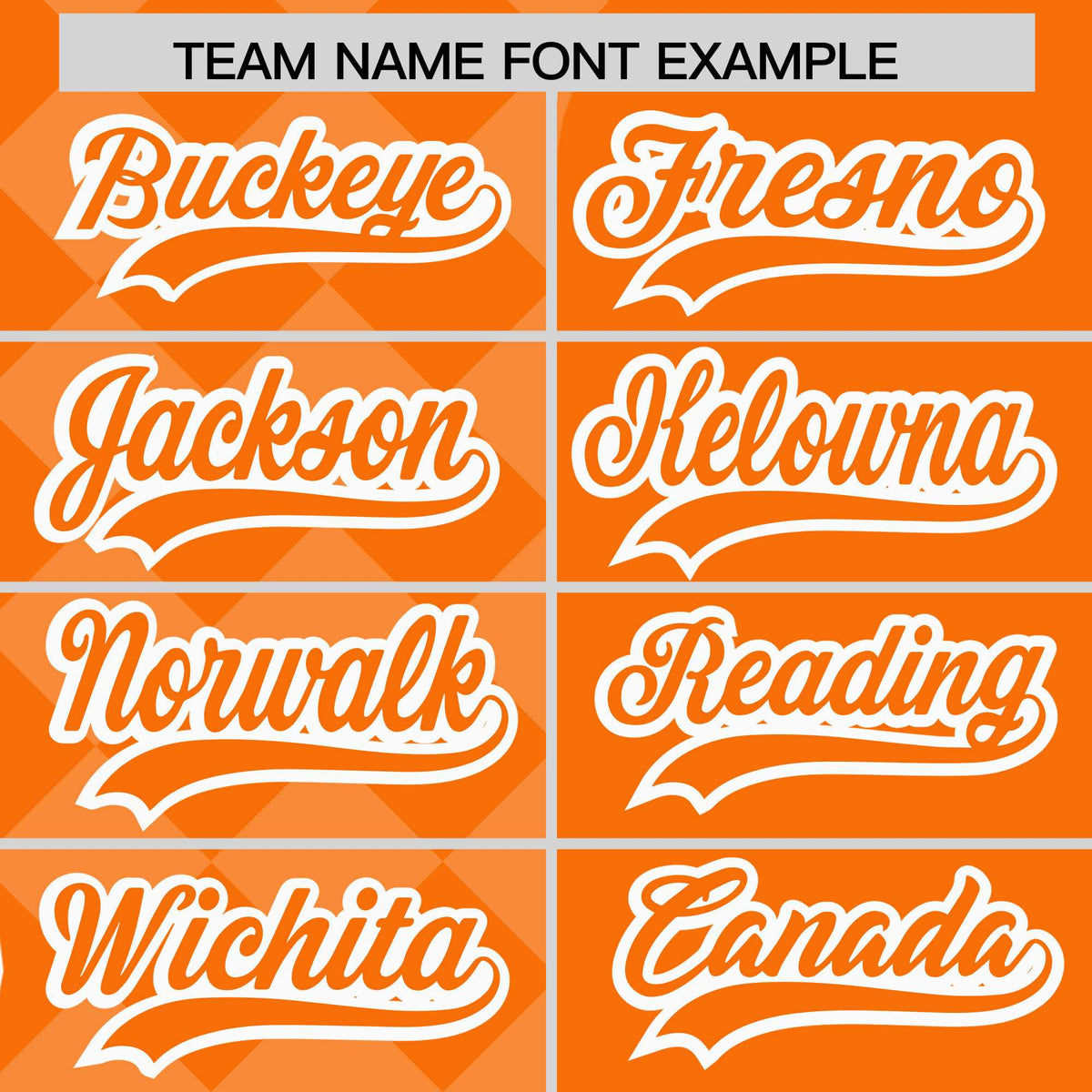 Custom Orange Rhombus Design Authentic Baseball Jersey| KXKSHOP