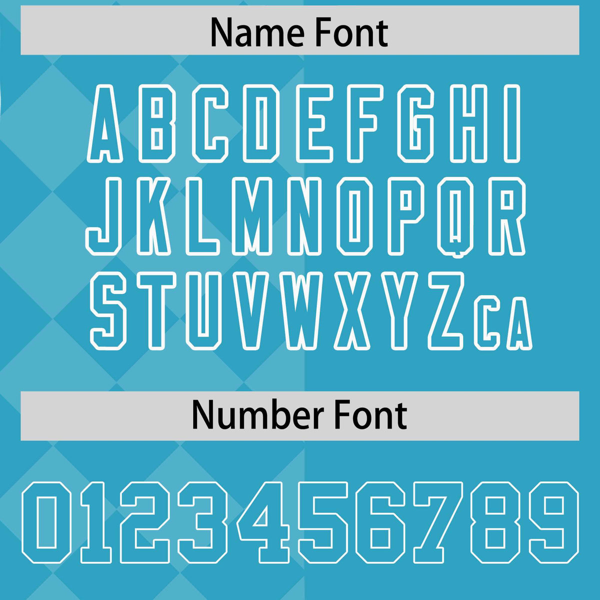 Custom Sky Blue Rhombus Design Authentic Baseball Jersey| KXKSHOP