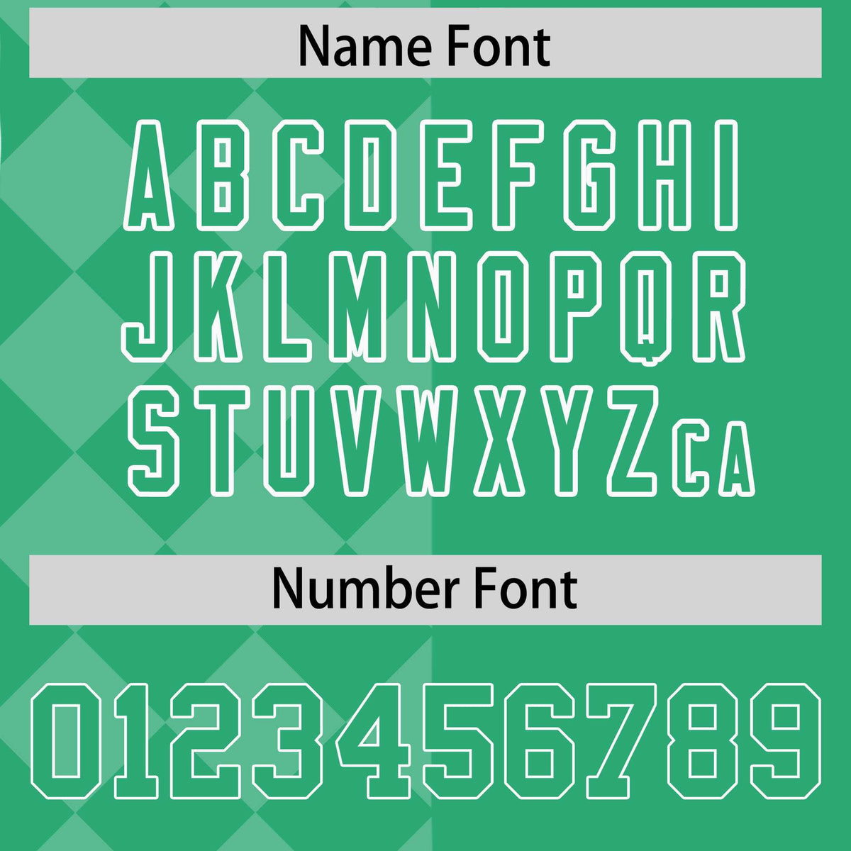 Custom Green Rhombus Design Authentic Baseball Jersey| KXKSHOP