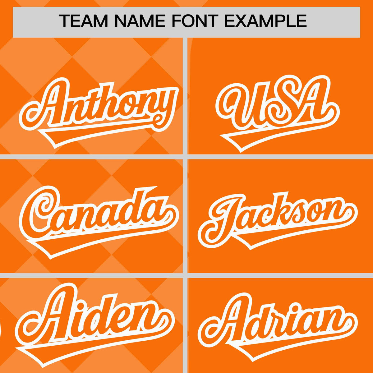 Custom Orange Rhombus Design Authentic Baseball Jersey| KXKSHOP