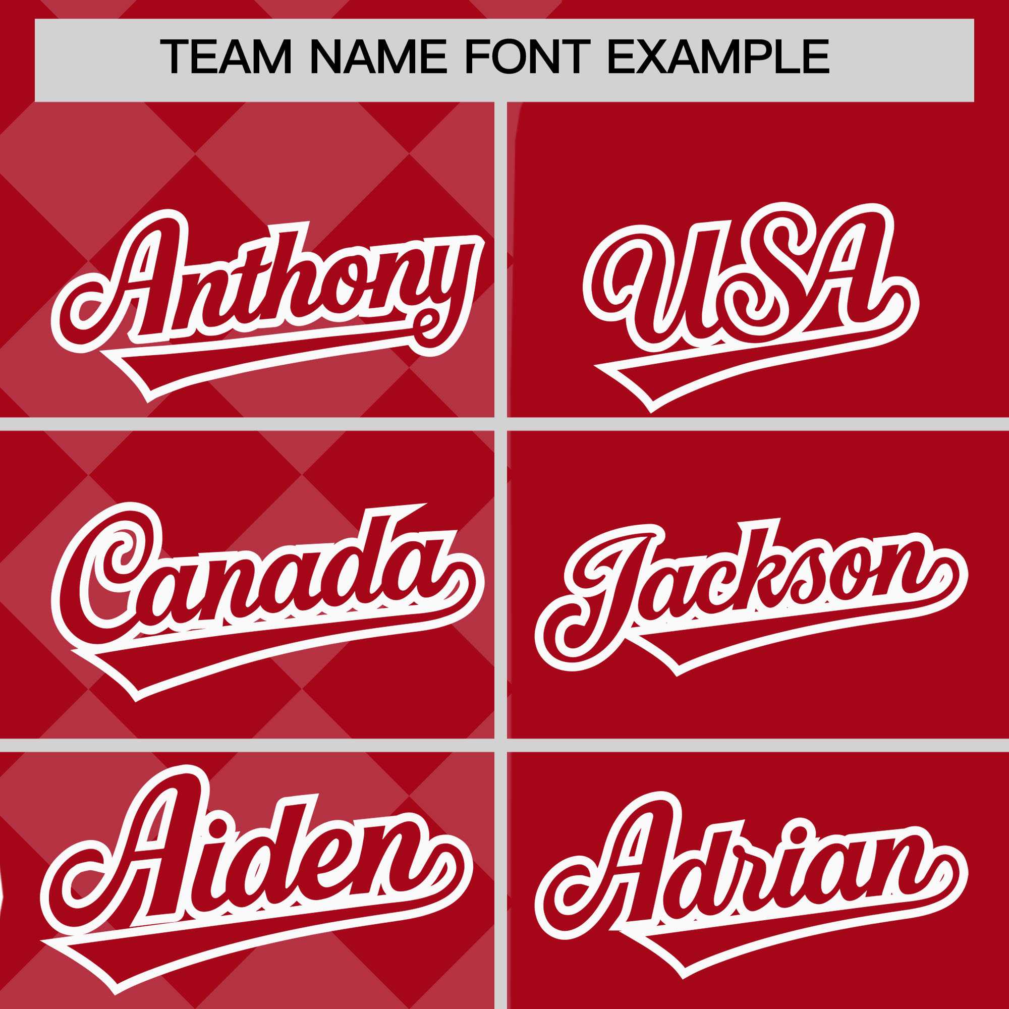 Custom Red Rhombus Design Authentic Baseball Jersey| KXKSHOP