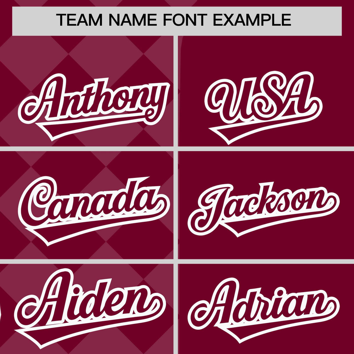 Custom Crimson Rhombus Design Authentic Baseball Jersey| KXKSHOP