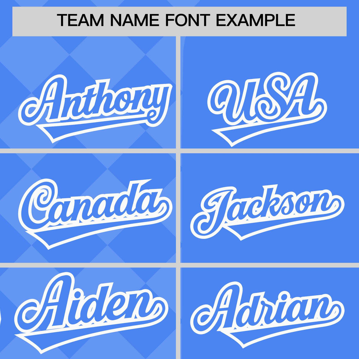 Custom Powder Blue Rhombus Design Authentic Baseball Jersey| KXKSHOP