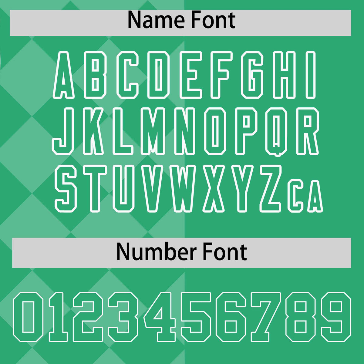 Custom Green Rhombus Design Authentic Baseball Jersey| KXKSHOP