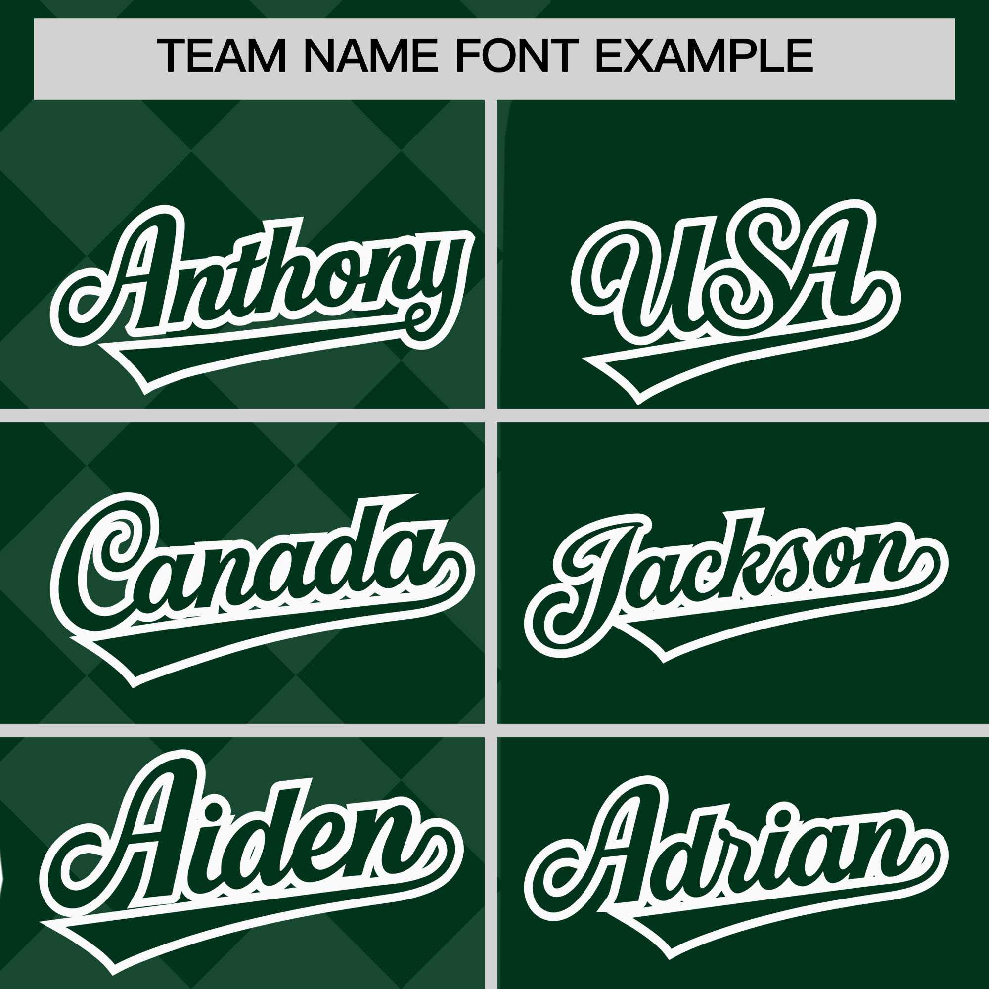 Custom Green Rhombus Design Authentic Baseball Jersey| KXKSHOP