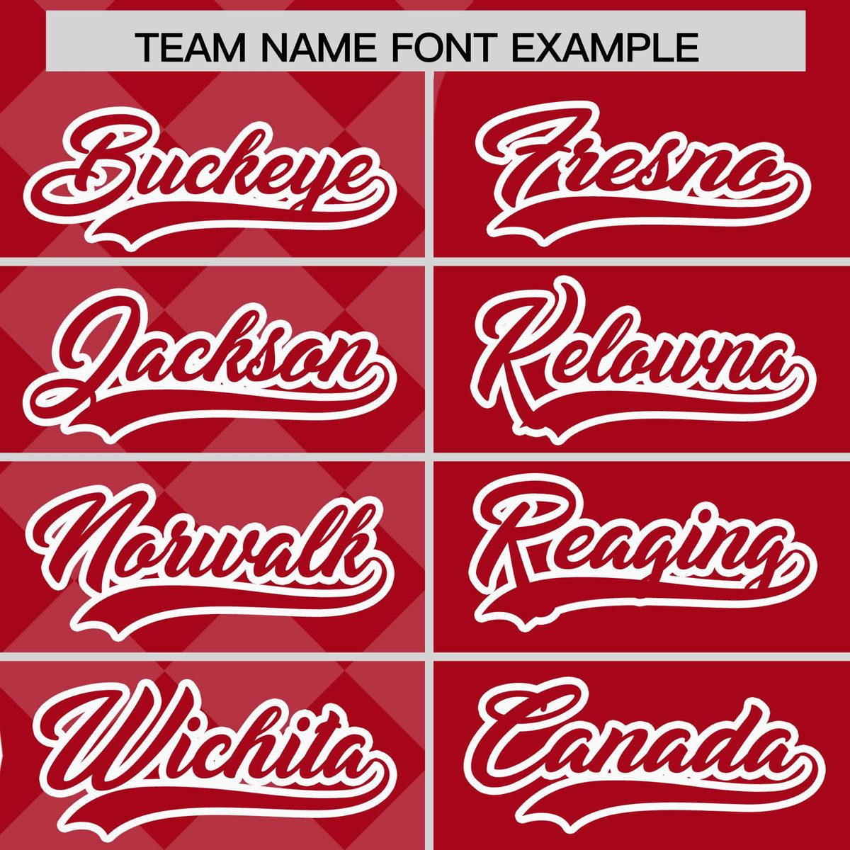 Custom Red Rhombus Design Authentic Baseball Jersey| KXKSHOP