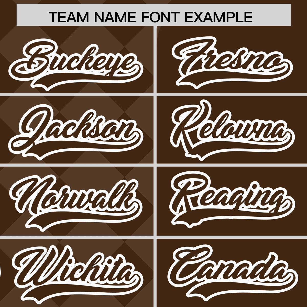 Custom Brown Rhombus Design Authentic Baseball Jersey| KXKSHOP