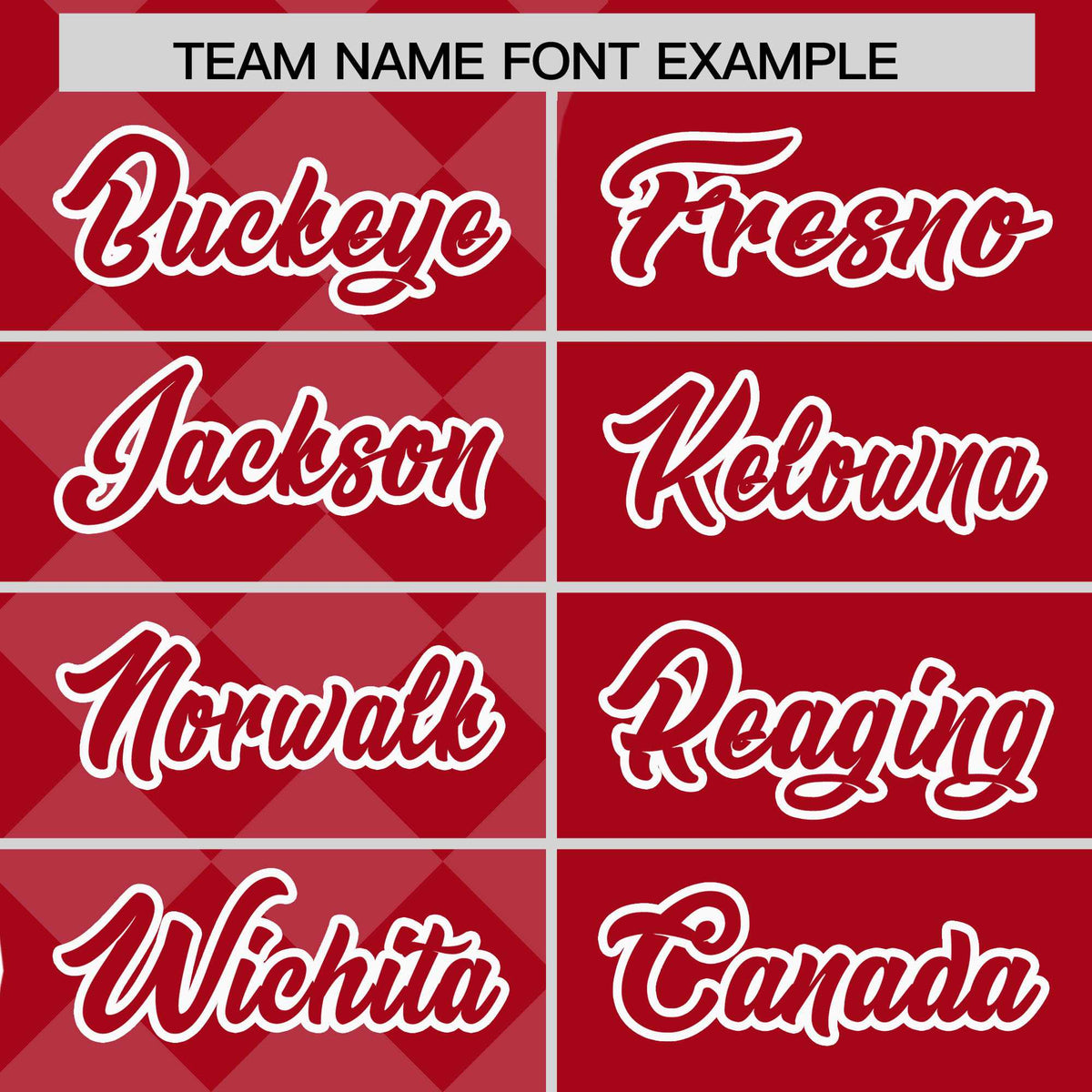 Custom Red Rhombus Design Authentic Baseball Jersey| KXKSHOP