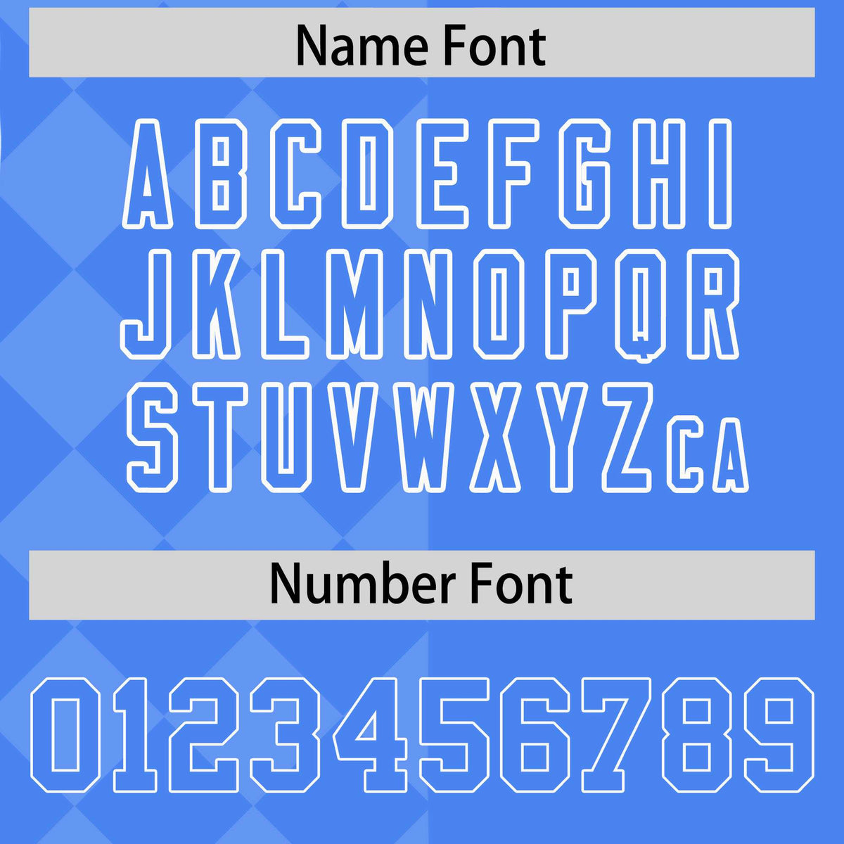 Custom Powder Blue Rhombus Design Authentic Baseball Jersey| KXKSHOP