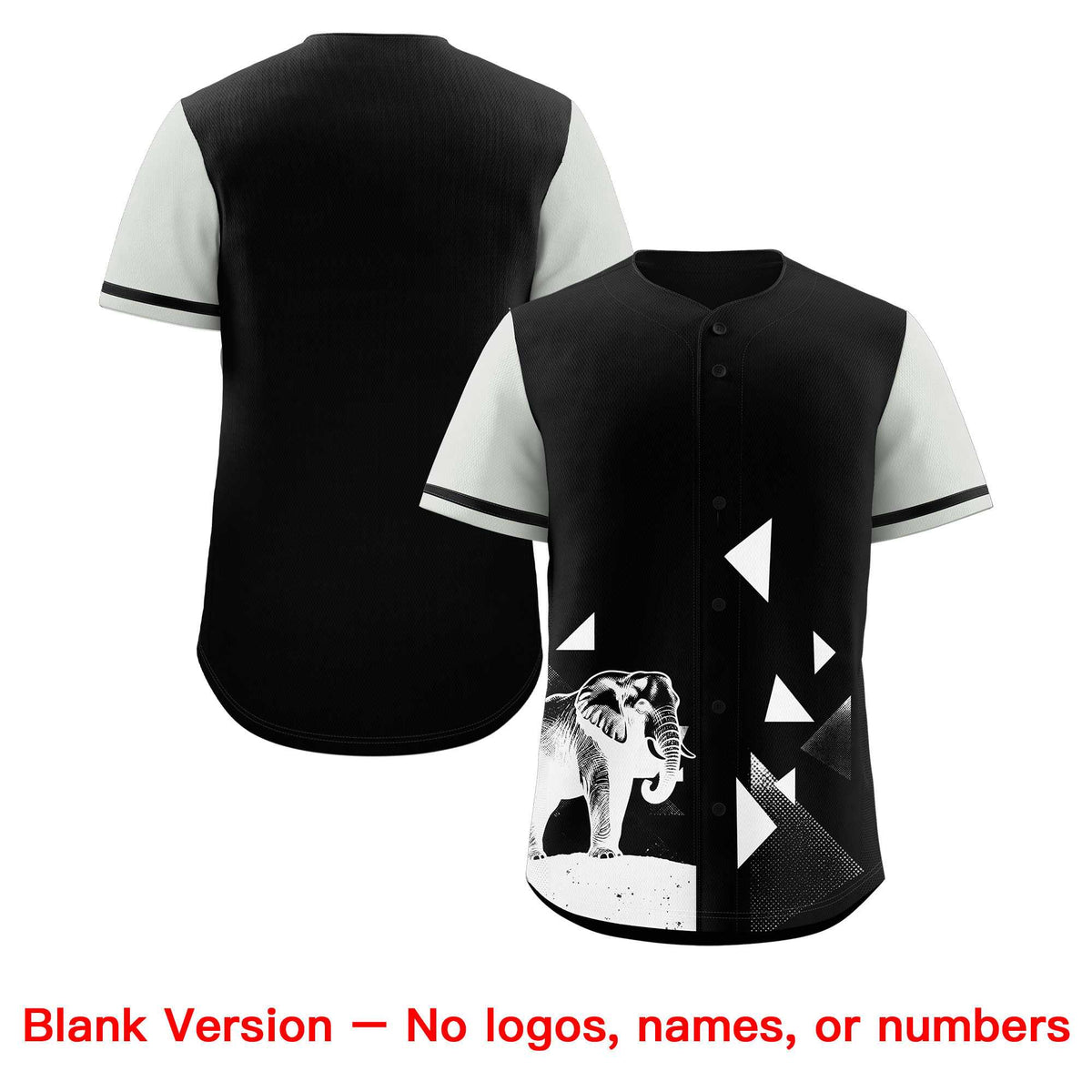 Custom Gray Black Raptor Series Raglan Sleeves Drapable Baseball Jersey