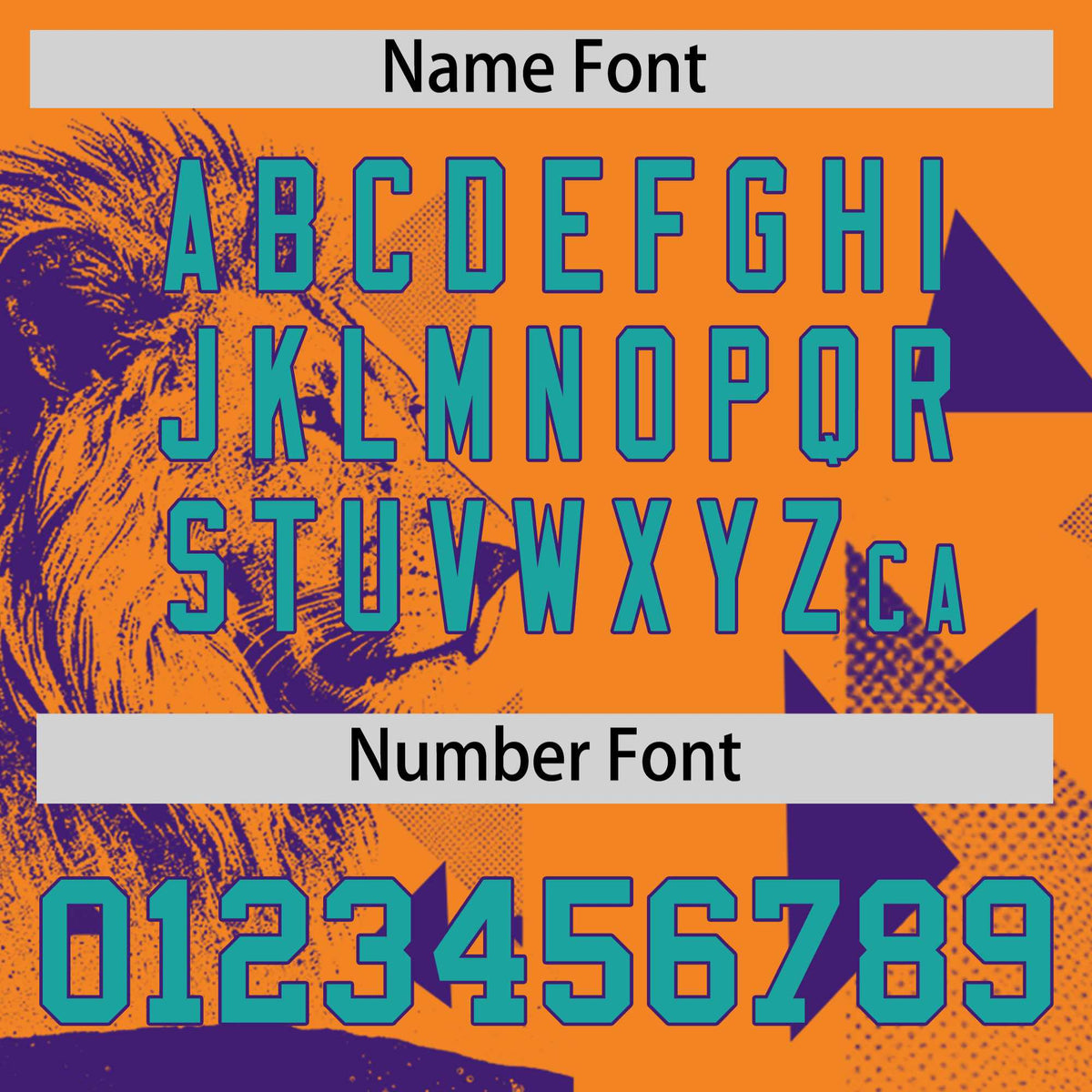 Custom Aqua Orange Raptor Series Raglan Sleeves Street Style Baseball Jersey