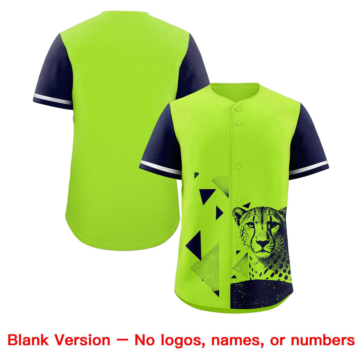 Custom Navy Neon Green Raptor Series Raglan Sleeves Casual Sports Baseball Jersey