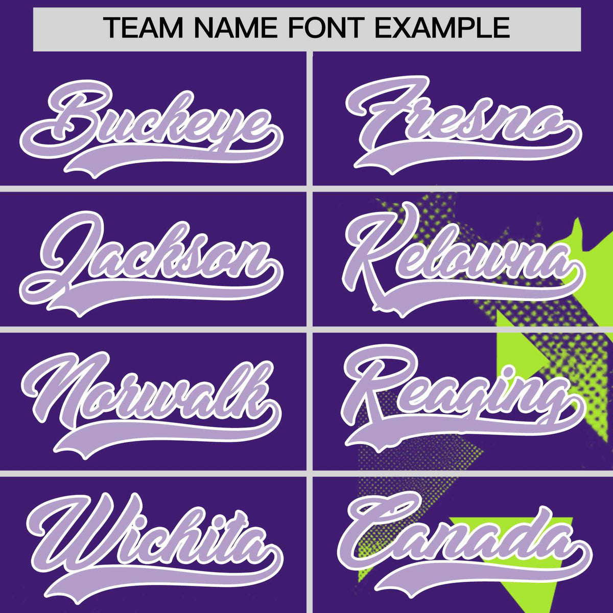 Custom Neon Green Purple Raptor Series Raglan Sleeves Hip Hop Baseball Jersey