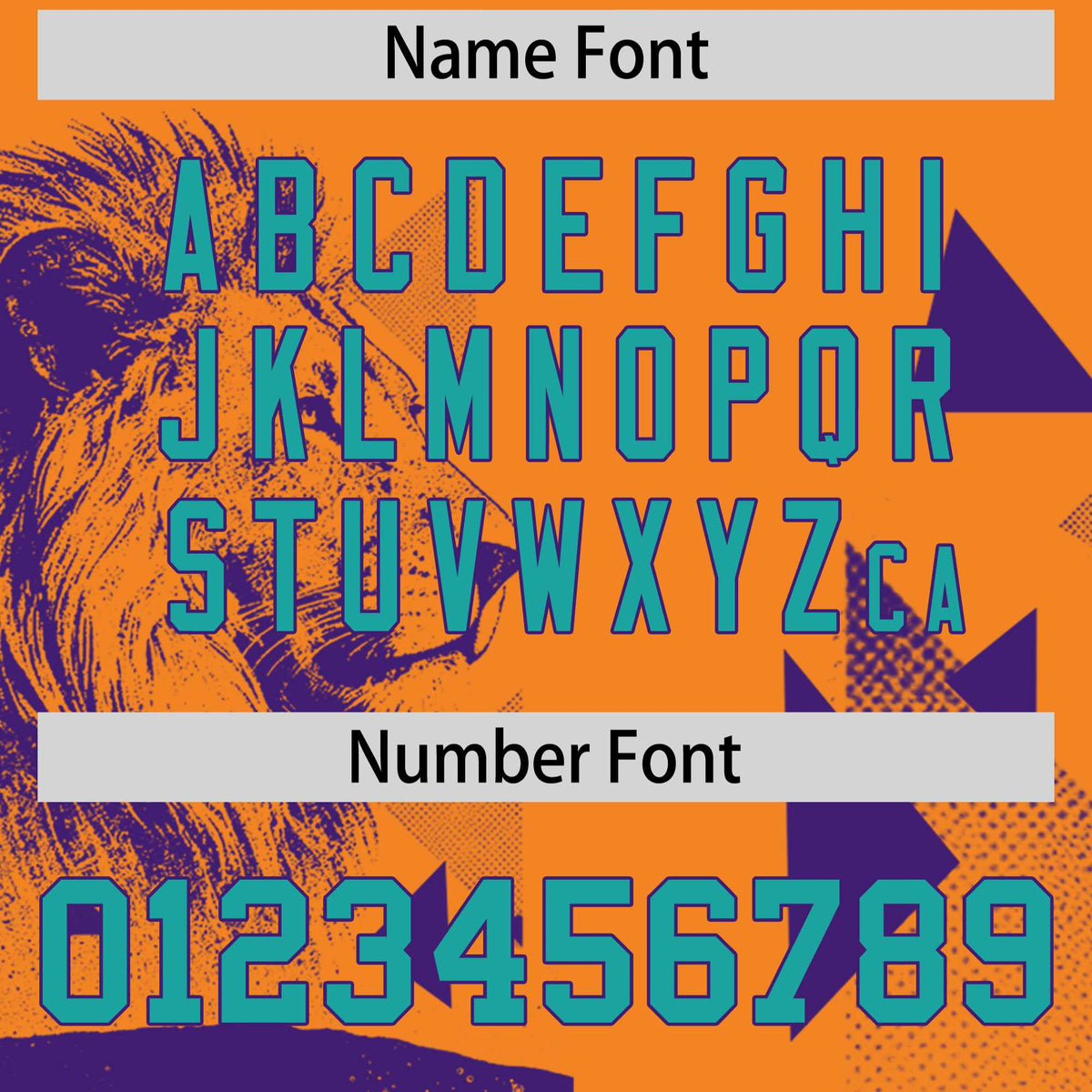 Custom Aqua Orange Raptor Series Raglan Sleeves Street Style Baseball Jersey