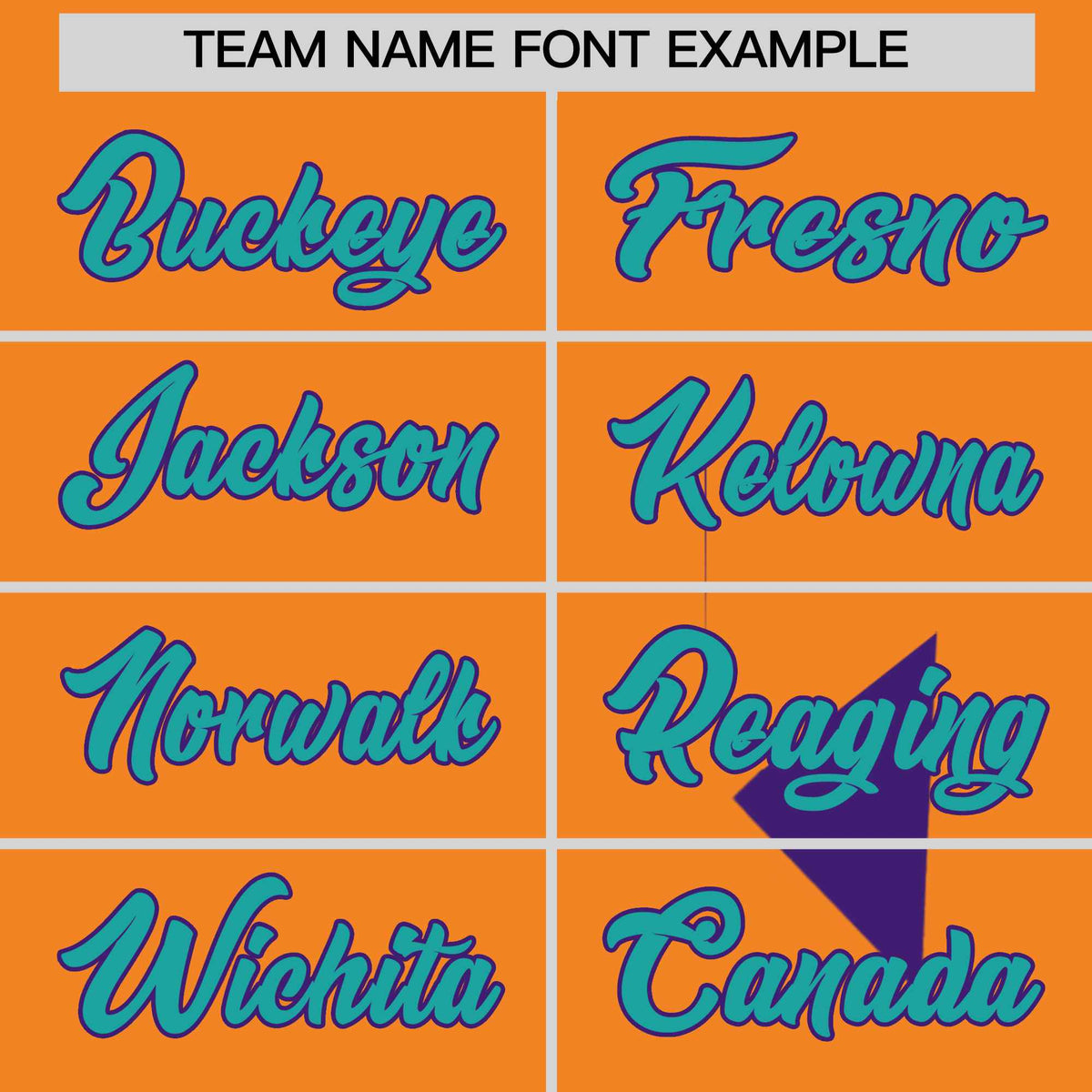 Custom Aqua Orange Raptor Series Raglan Sleeves Street Style Baseball Jersey