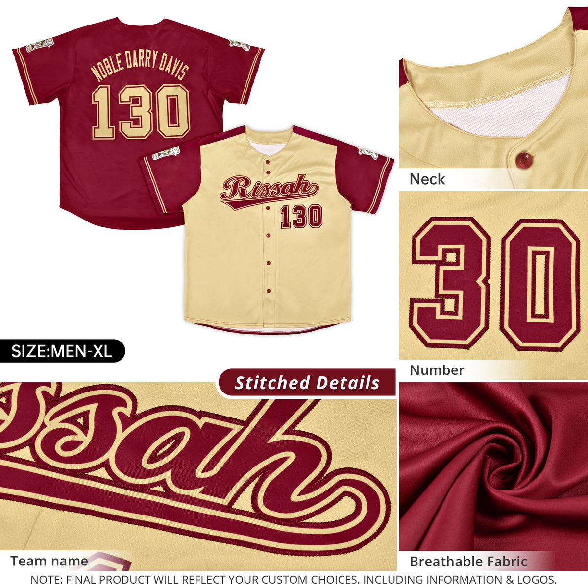 Custom Midnight Blue Old Gold Raptor Series Raglan Sleeves Lightweight Baseball Jersey