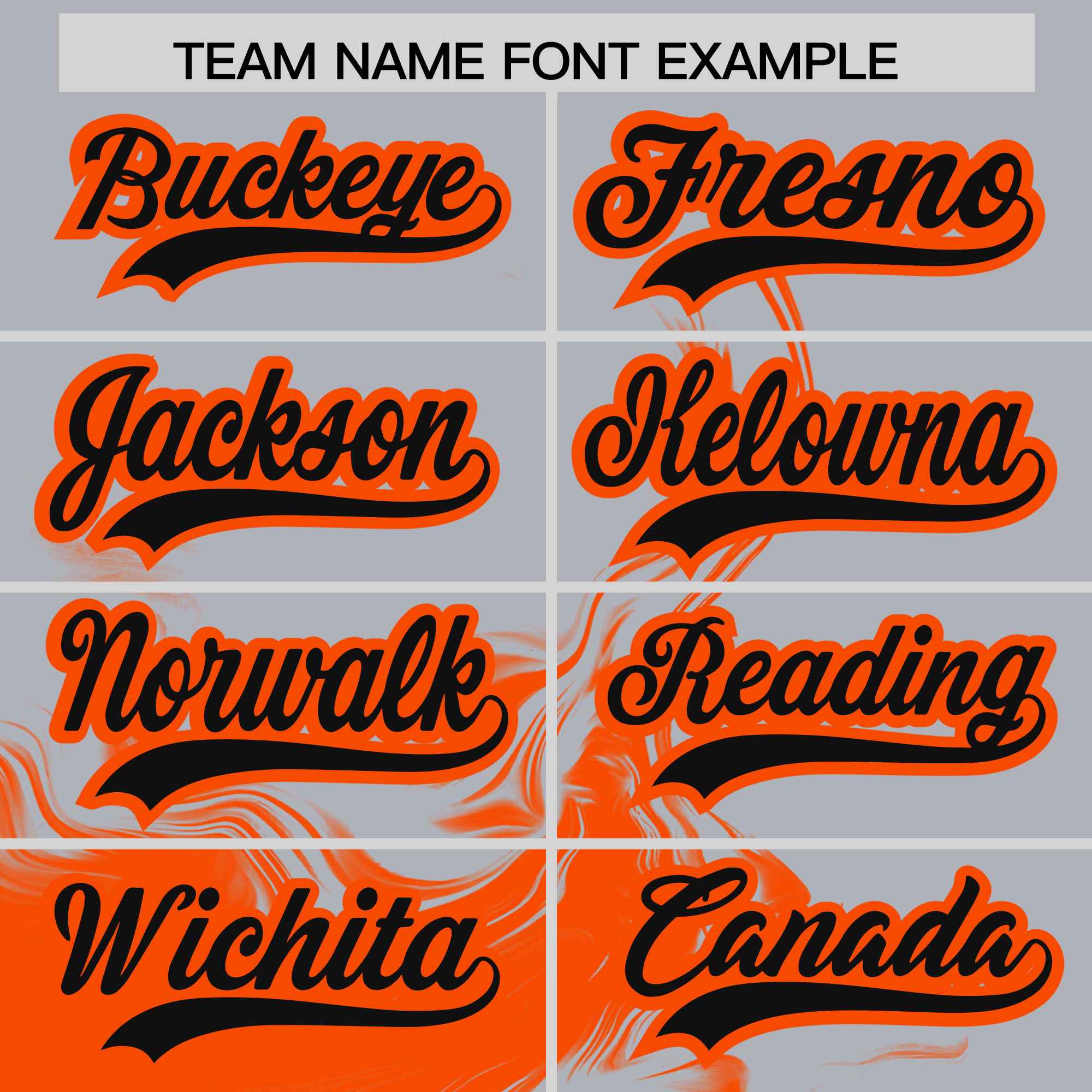 Custom Gray Orange Personalized Ink Pattern Authentic Baseball Jersey| KXKSHOP