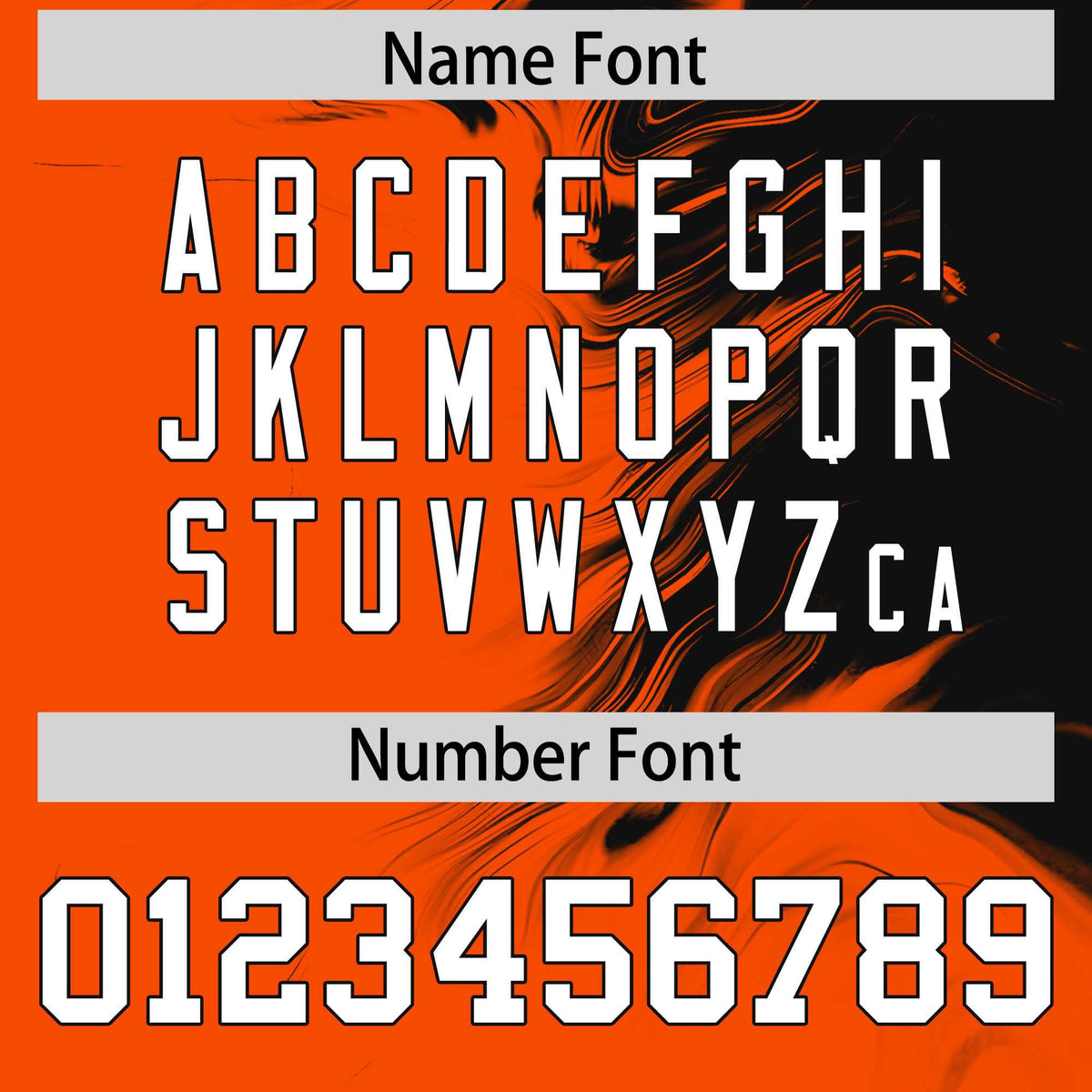 Custom Black Orange Personalized Ink Pattern Authentic Baseball Jersey| KXKSHOP