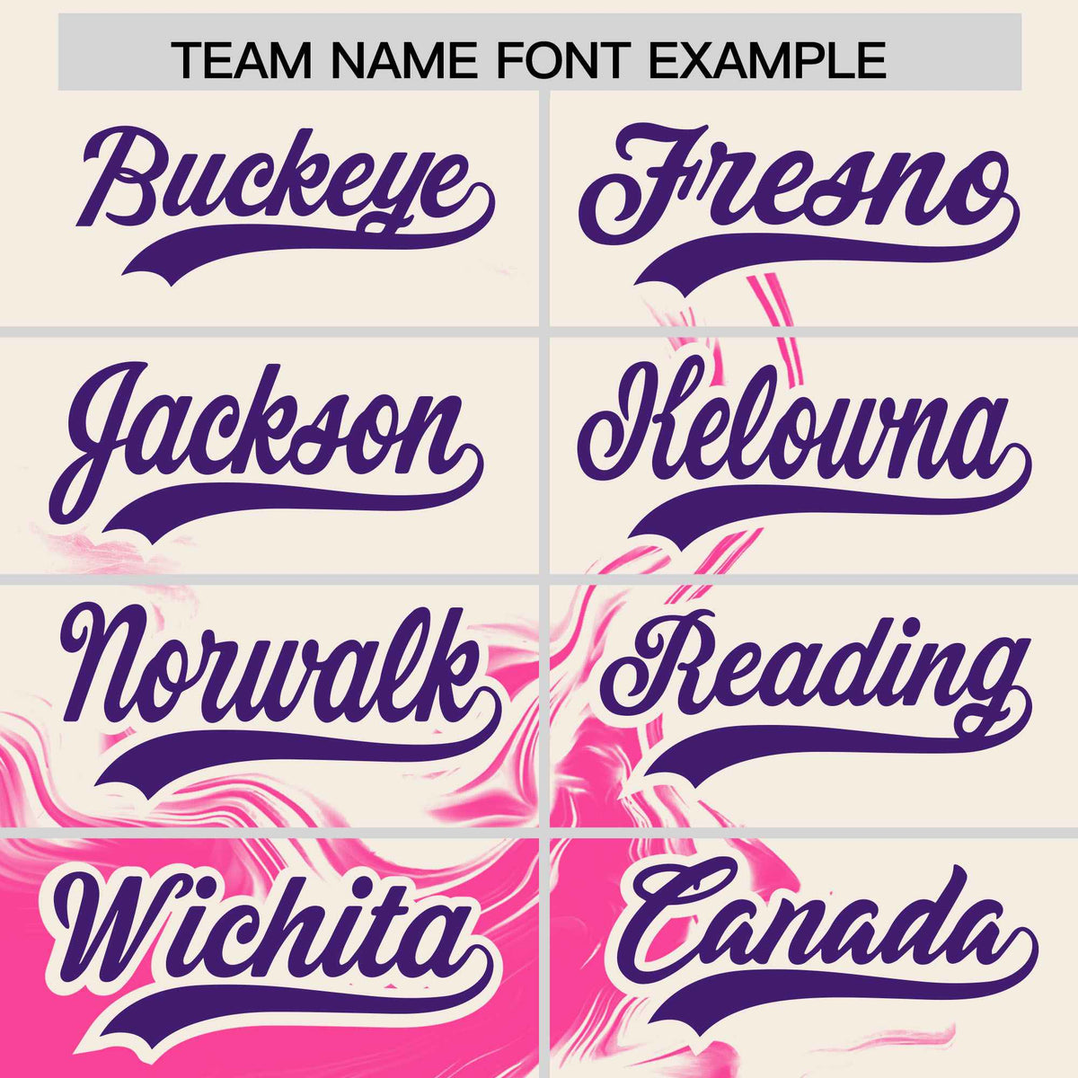 Custom Cream Pink Personalized Ink Pattern Authentic Baseball Jersey| KXKSHOP