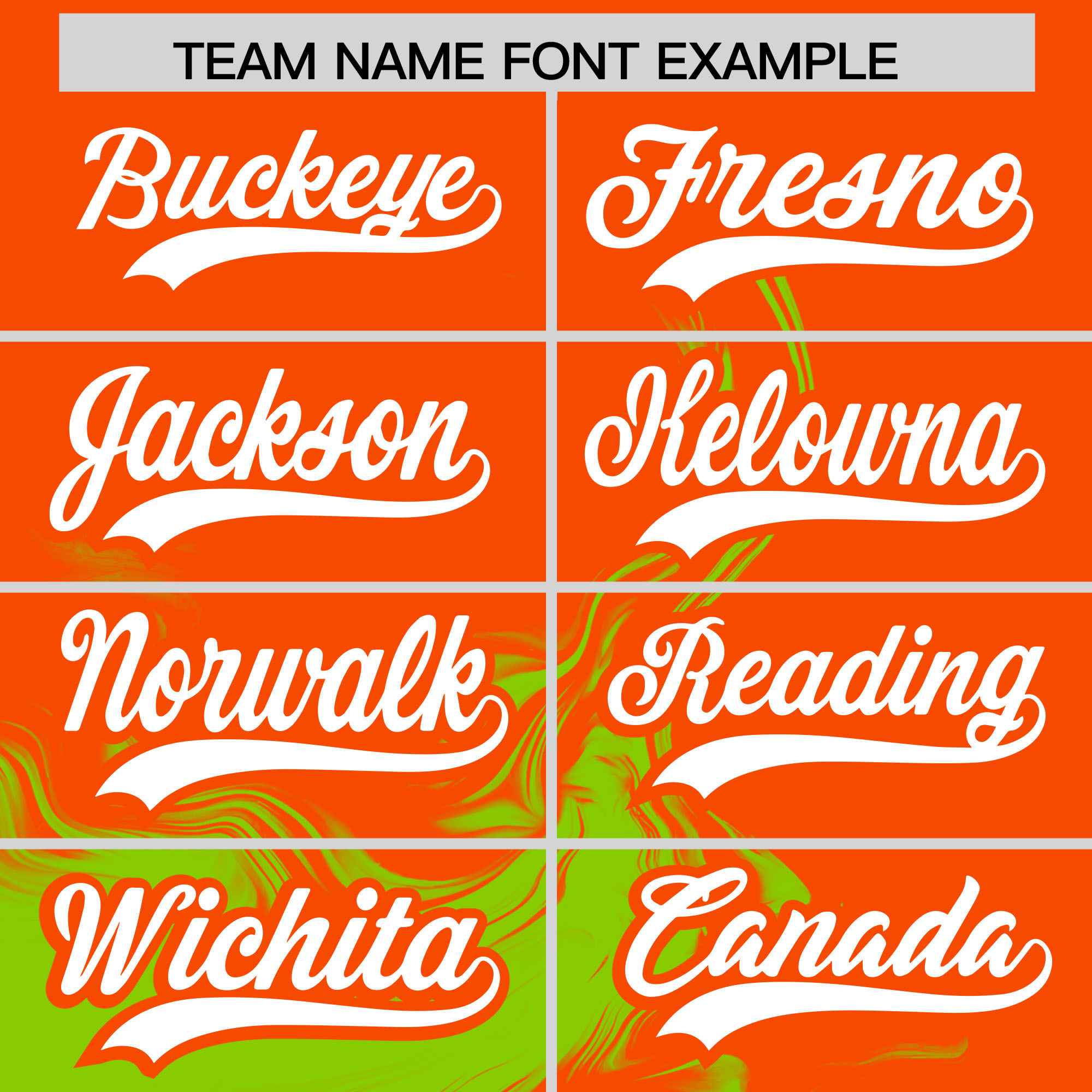 Custom Orange Neon Green Personalized Ink Pattern Authentic Baseball Jersey| KXKSHOP