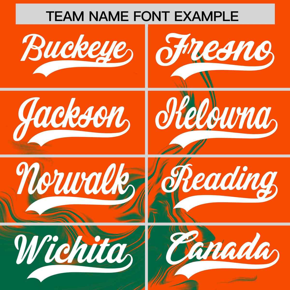 Custom Orange Kelly Green Personalized Ink Pattern Authentic Baseball Jersey| KXKSHOP