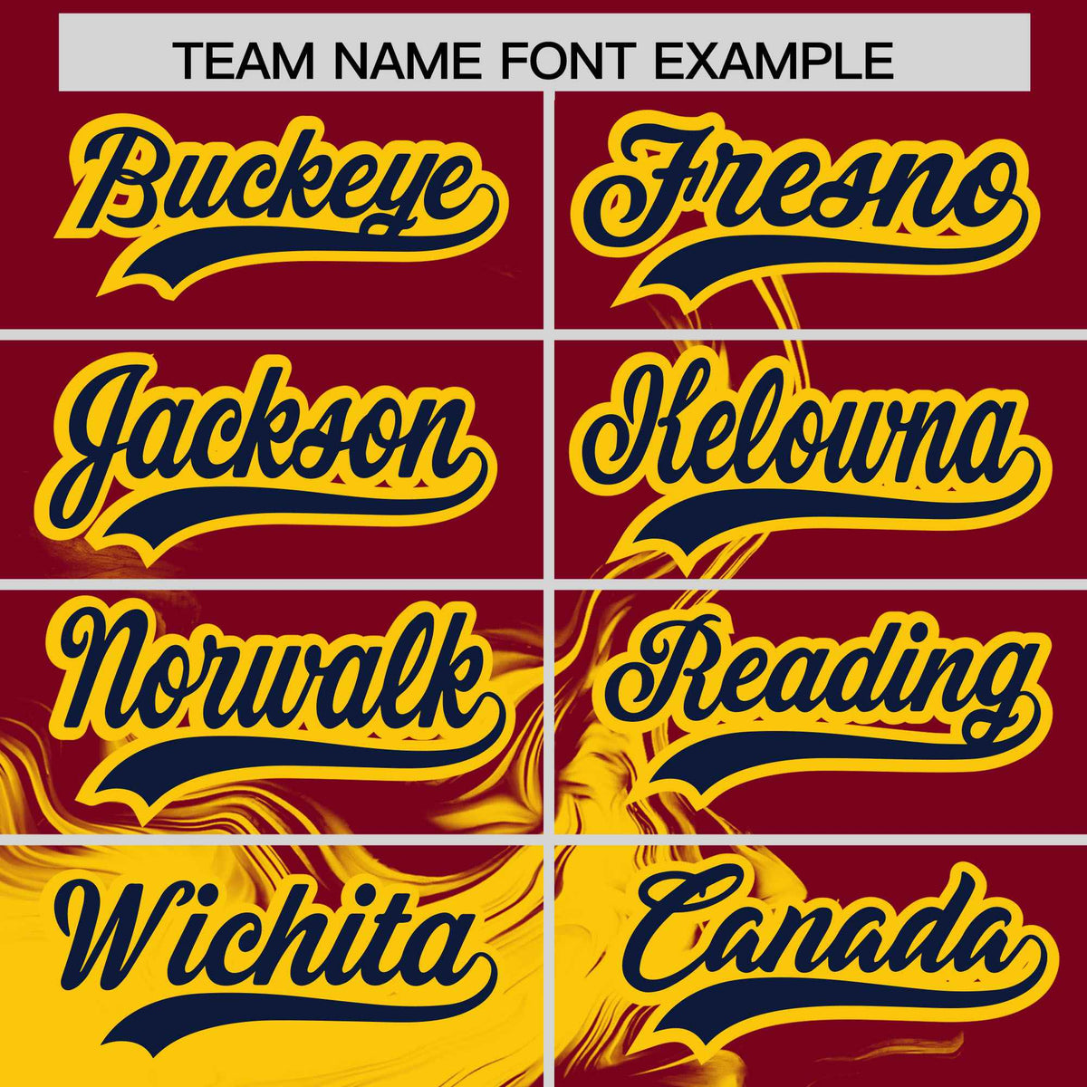 Custom Crimson Gold Personalized Ink Pattern Authentic Baseball Jersey| KXKSHOP