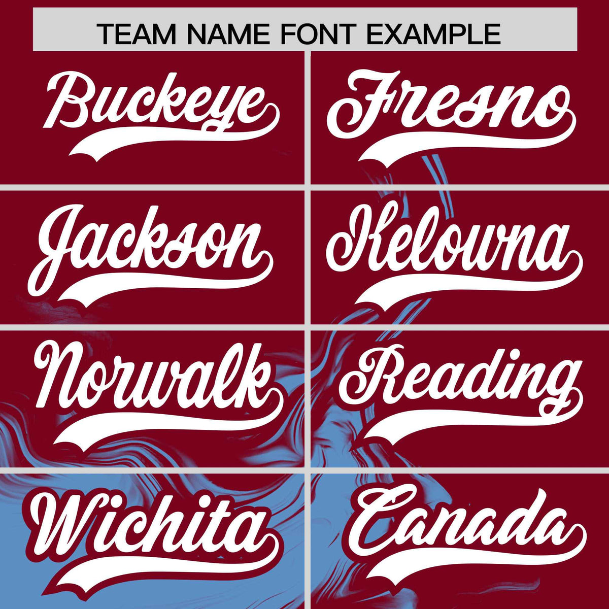 Custom Crimson Powder Blue Personalized Ink Pattern Authentic Baseball Jersey| KXKSHOP